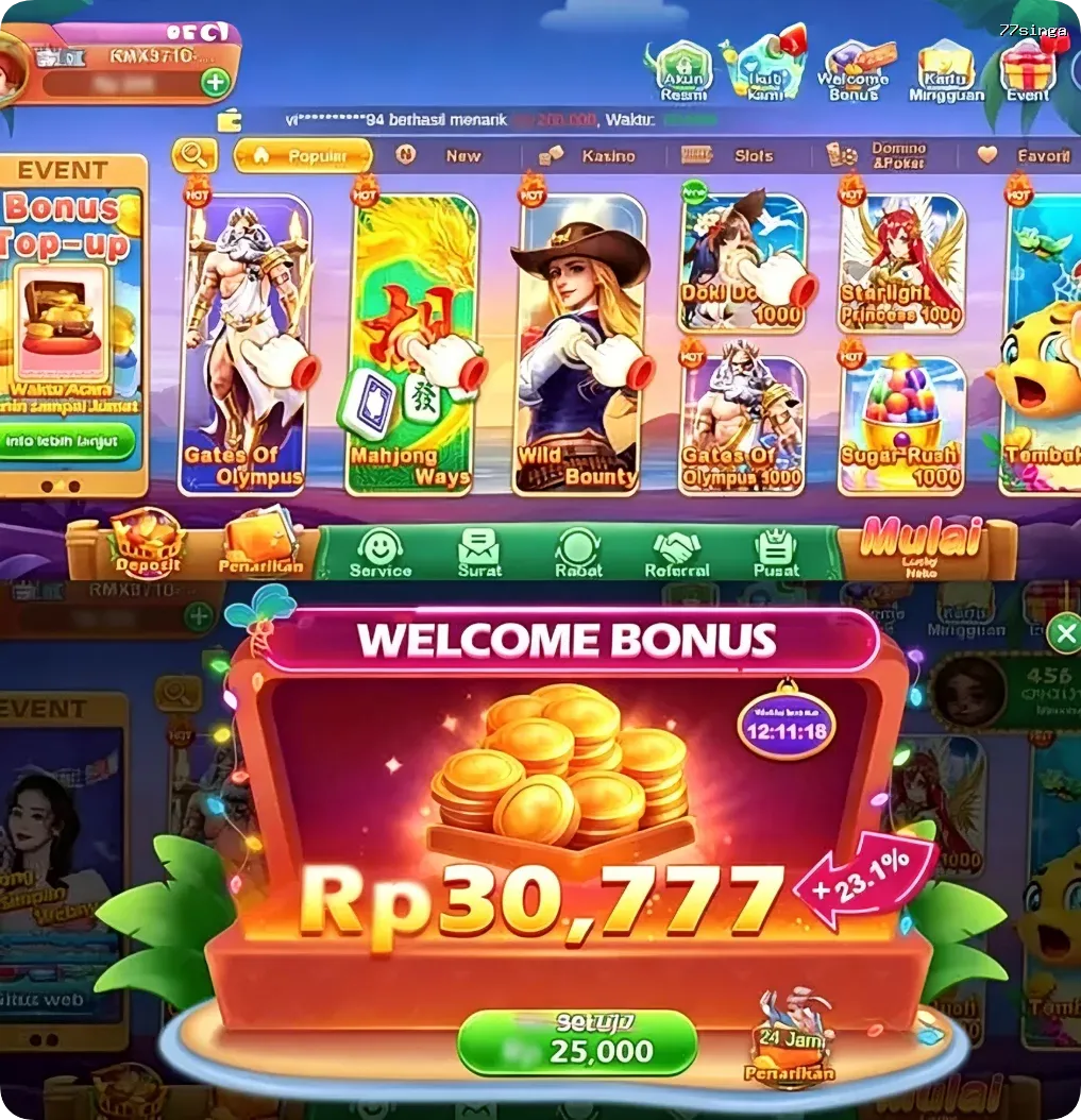 77singa Resmi - Unduh APK